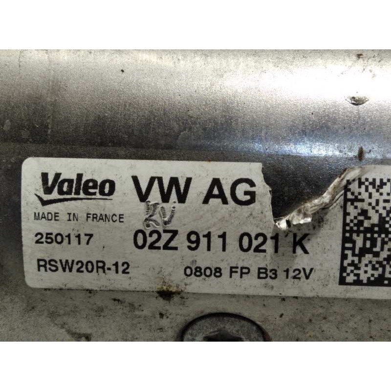 Recambio de motor arranque para volkswagen polo (6c1) 1.4 tdi referencia OEM IAM 02Z911021K  RSW20R12