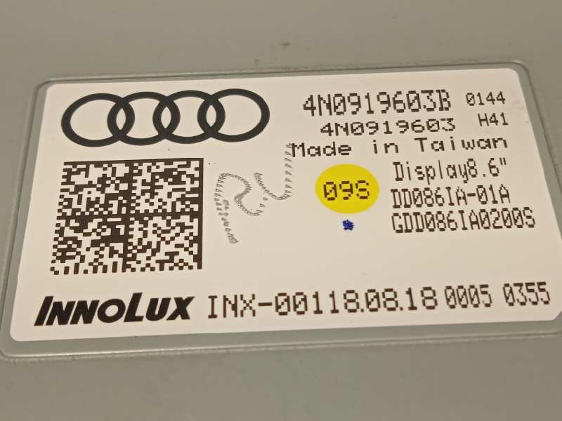 Recambio de pantalla multifuncion para audi a8 (4n2/4n8) 50 tdi quattro referencia OEM IAM 4N0919603B  