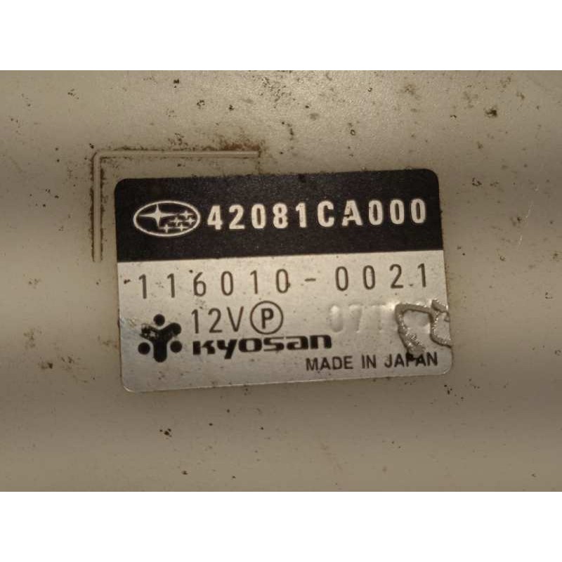 Recambio de aforador para toyota gt 86 sport referencia OEM IAM 42081CA000  