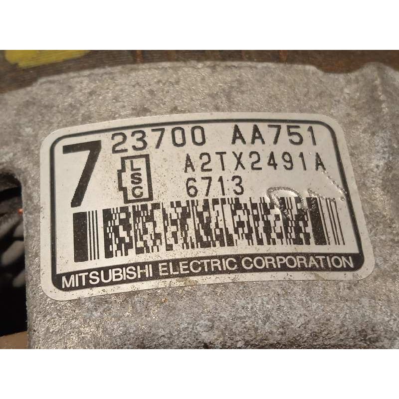 Recambio de alternador para toyota gt 86 sport referencia OEM IAM 23700AA751  A2TX2491A