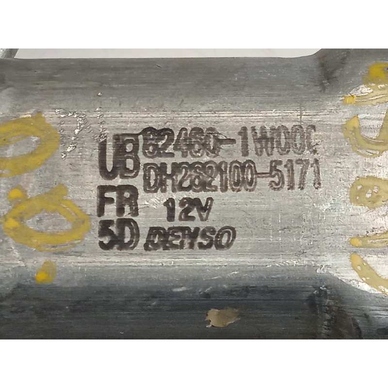 Recambio de elevalunas delantero derecho para kia rio 1.1 crdi cat referencia OEM IAM 824601W000  