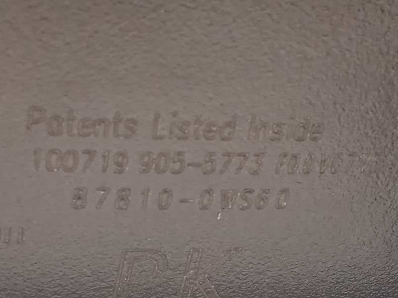 Recambio de espejo interior para toyota prius (zvw50) basis referencia OEM IAM 878100WS60  