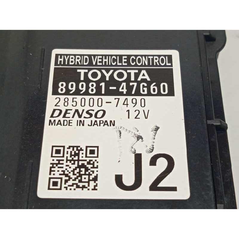 Recambio de modulo electronico para toyota prius (zvw50) basis referencia OEM IAM 8998147G60  2850007490