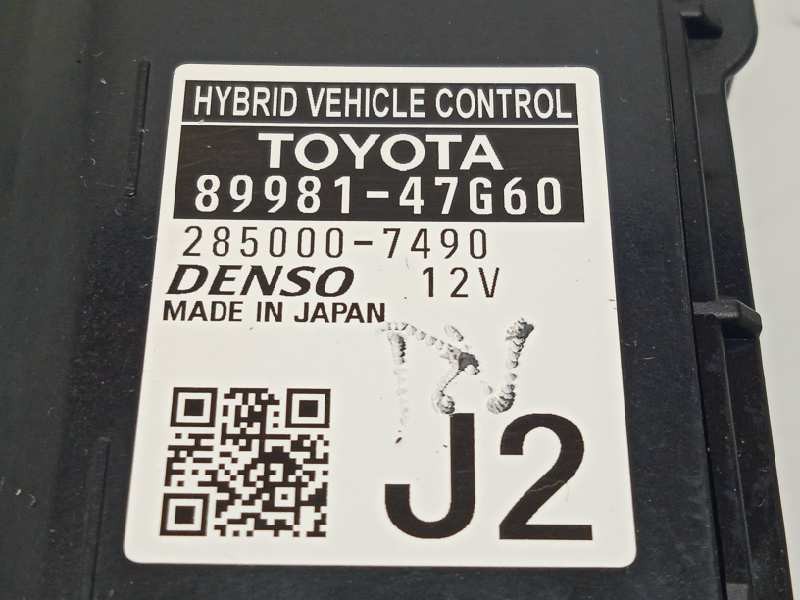 Recambio de modulo electronico para toyota prius (zvw50) basis referencia OEM IAM 8998147G60  2850007490