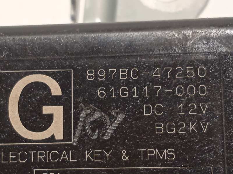 Recambio de modulo electronico para toyota prius (zvw50) basis referencia OEM IAM 897B047250  61G117000