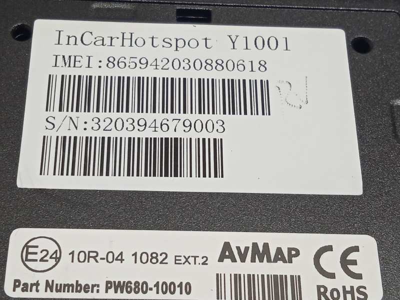 Recambio de modulo electronico para toyota prius (zvw50) basis referencia OEM IAM PW68010010  29Q4P15E