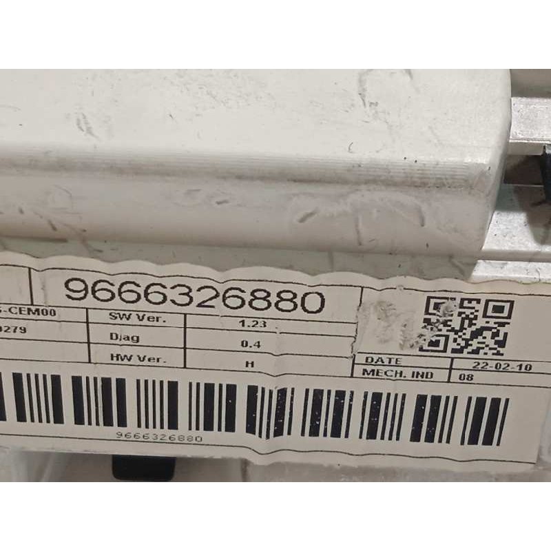Recambio de cuadro instrumentos para citroën c5 station wagon millenium referencia OEM IAM 9666326880  
