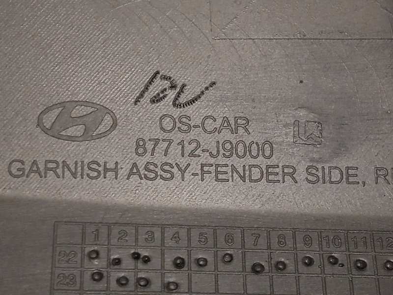 Recambio de aletin delantero derecho para hyundai kona 1.0 tgdi cat referencia OEM IAM 87712J9000  