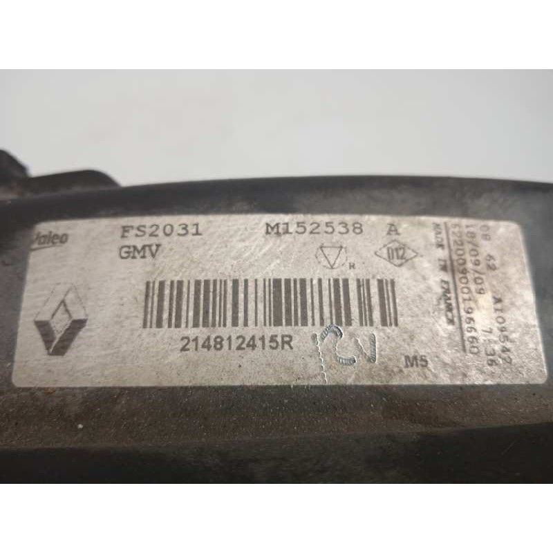 Recambio de electroventilador para renault scenic iii dynamique referencia OEM IAM 214812415R  