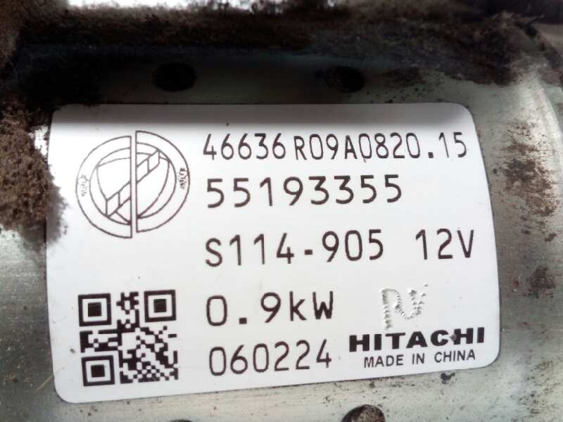 Recambio de motor arranque para fiat panda (169) 1.2 8v alessi referencia OEM IAM 55193355  S114905