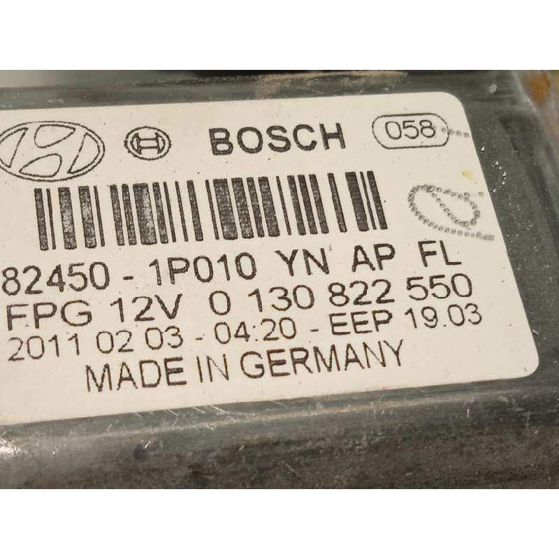 Recambio de elevalunas delantero izquierdo para kia venga drive referencia OEM IAM 824501P010  0130822550