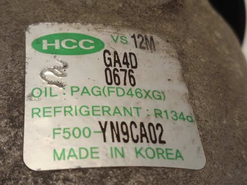 Recambio de compresor aire acondicionado para kia venga drive referencia OEM IAM F500YN9CA02  977012K201