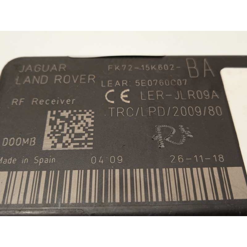 Recambio de modulo electronico para land rover discovery sport 2.0 td4 cat referencia OEM IAM FK7215K602BA  