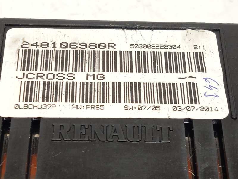 Recambio de cuadro instrumentos para renault scenic iii expression referencia OEM IAM 248106980R  