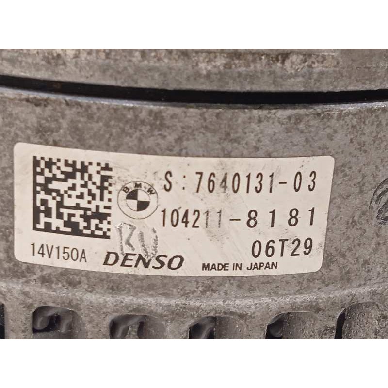 Recambio de alternador para mini mini 5-trg. (f55) one referencia OEM IAM 7640131  12317640131