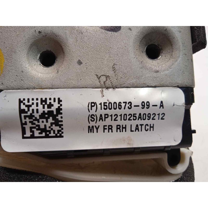 Recambio de cerradura puerta delantera derecha para tesla model 3 referencia OEM IAM 150067399A  