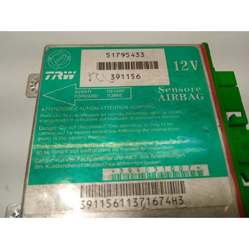 Recambio de centralita airbag para fiat grande punto (199) 1.9 8v jtd cat referencia OEM IAM 51795433  