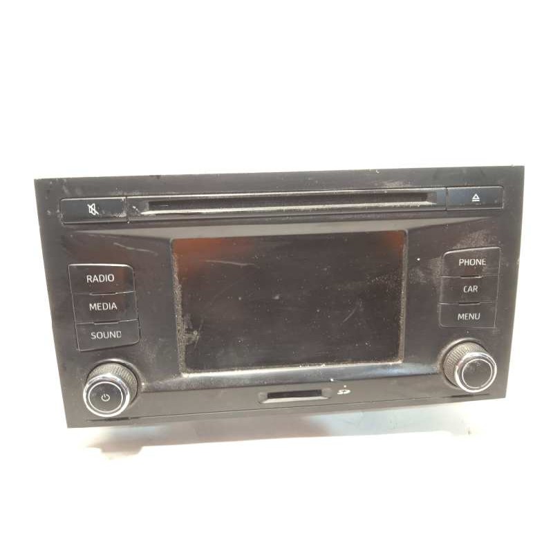 Recambio de sistema audio / radio cd para seat leon (5f1) style referencia OEM IAM 5F0035869A  5F0035869A2ZZ