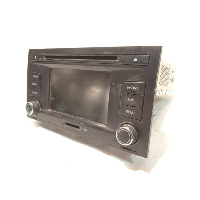 Recambio de sistema audio / radio cd para seat leon (5f1) style referencia OEM IAM 5F0035869A  5F0035869A2ZZ