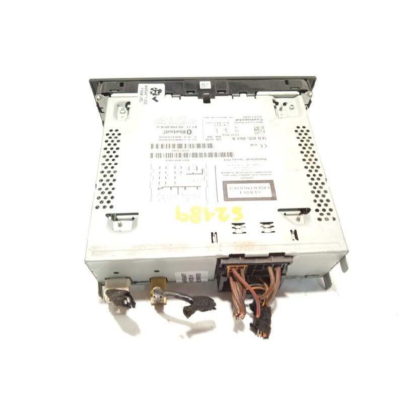 Recambio de sistema audio / radio cd para seat leon (5f1) style referencia OEM IAM 5F0035869A  5F0035869A2ZZ