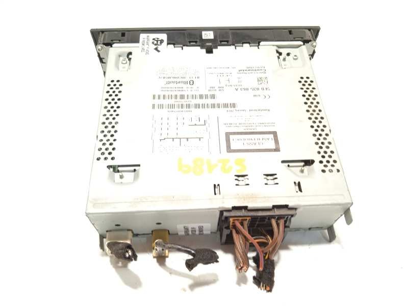 Recambio de sistema audio / radio cd para seat leon (5f1) style referencia OEM IAM 5F0035869A  5F0035869A2ZZ