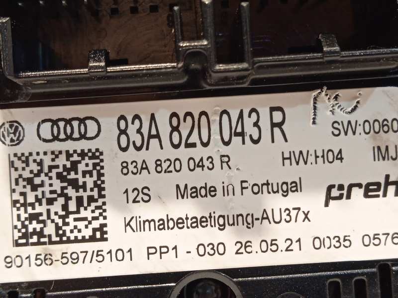 Recambio de mando climatizador para audi a1 citycarver (gbh) 30 tfsi black line referencia OEM IAM 83A820043R  83A820043RIMJ