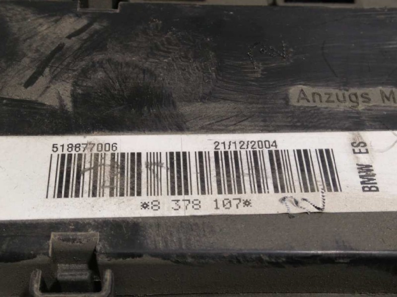 Recambio de caja reles / fusibles para bmw x5 (e53) 3.0d referencia OEM IAM 8378107  