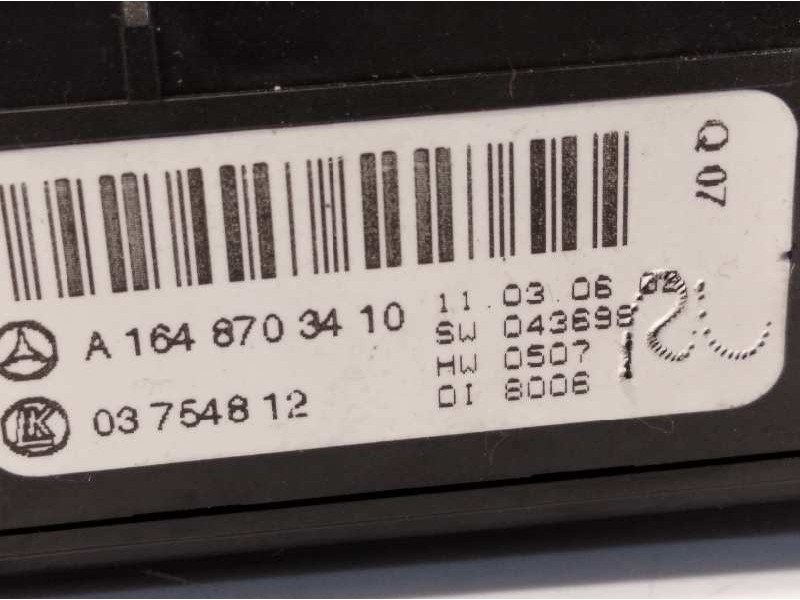 Recambio de warning para mercedes-benz clase m (w164) 350 (164.186) referencia OEM IAM A1648703410  03754812