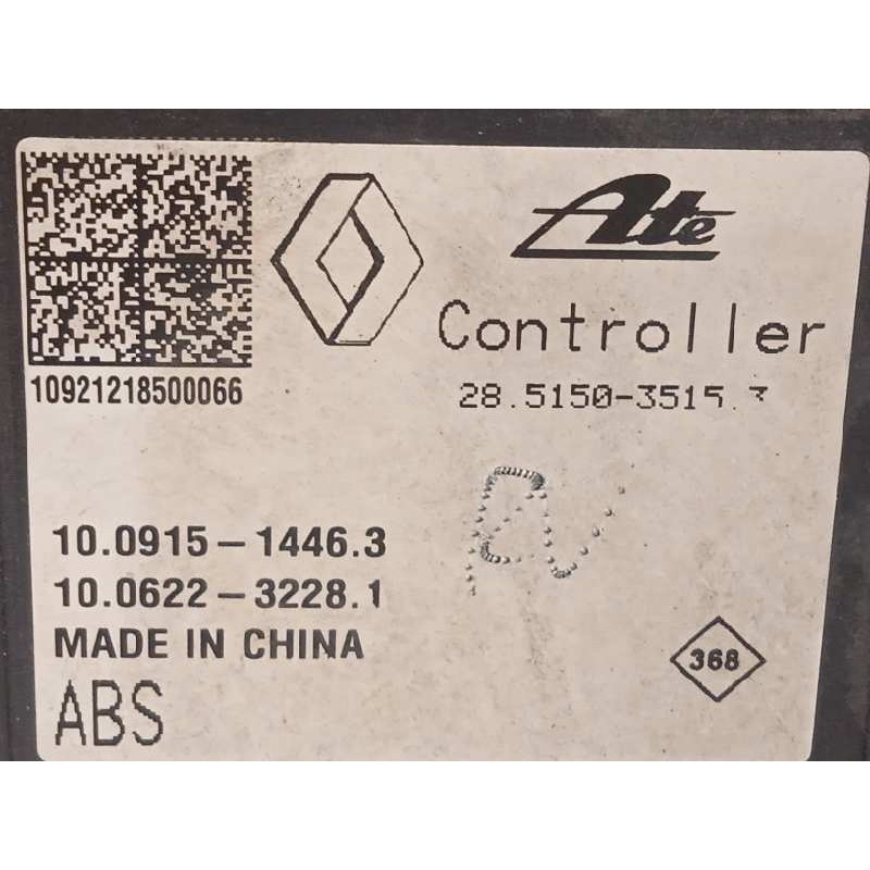 Recambio de abs para dacia lodgy 1.5 dci diesel fap cat referencia OEM IAM 476608587R 28515035153 10022002024