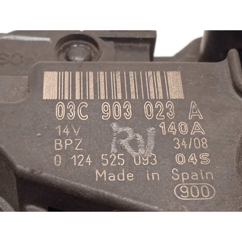 Recambio de alternador para volkswagen touran (1t2) edition referencia OEM IAM 03C903023A  0124525093