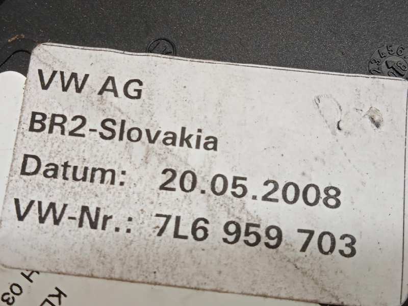 Recambio de elevalunas trasero izquierdo para volkswagen touareg (7l6) v6 tdi referencia OEM IAM 7L0839461D 3D0959795E 7L6959703