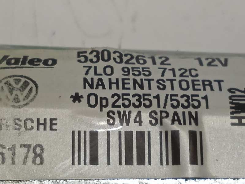 Recambio de motor limpia trasero para volkswagen touareg (7l6) v6 tdi referencia OEM IAM 7L0955712C  53032612