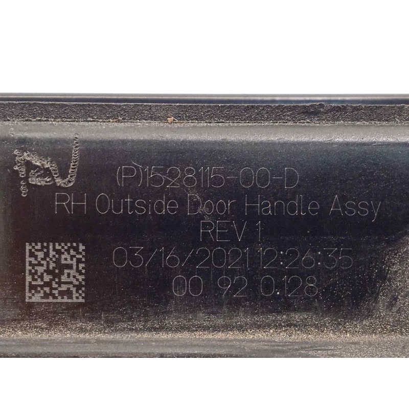 Recambio de maneta exterior delantera derecha para tesla model 3 referencia OEM IAM 152811500D  