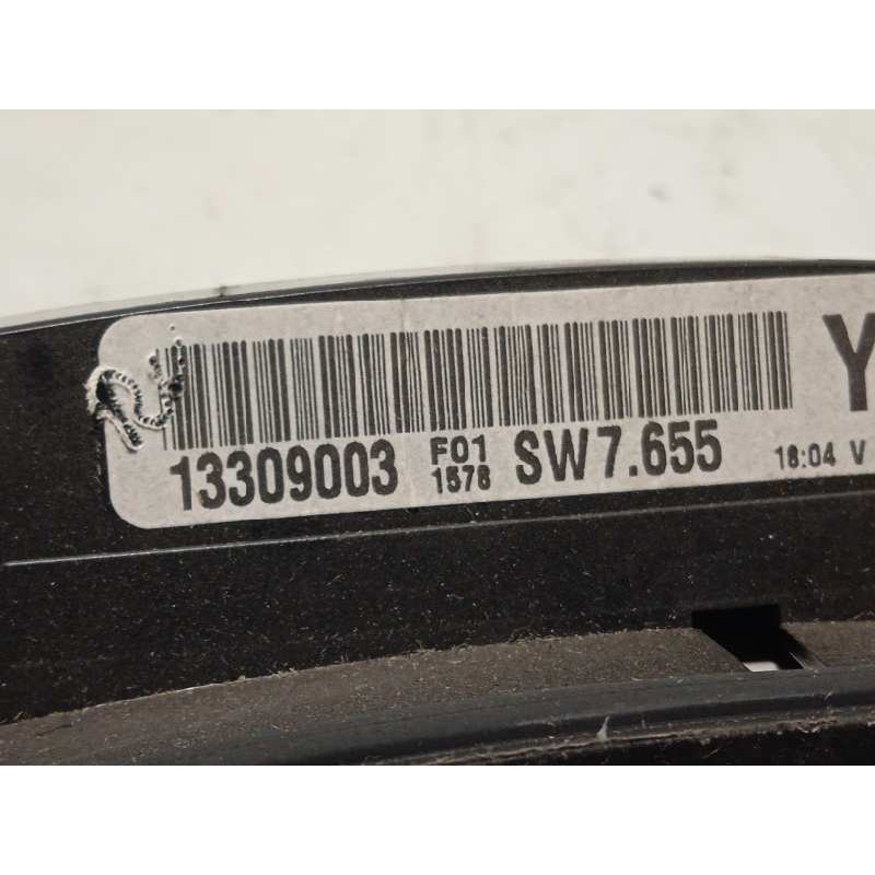Recambio de cuadro instrumentos para opel astra h ber. sport referencia OEM IAM 13309003  