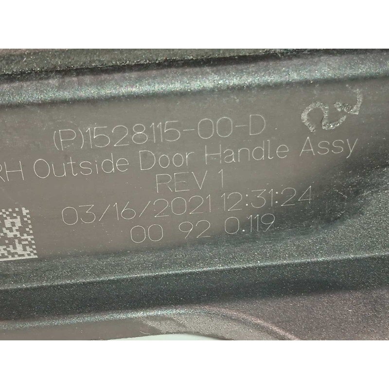 Recambio de maneta exterior trasera derecha para tesla model 3 referencia OEM IAM 152811500D  