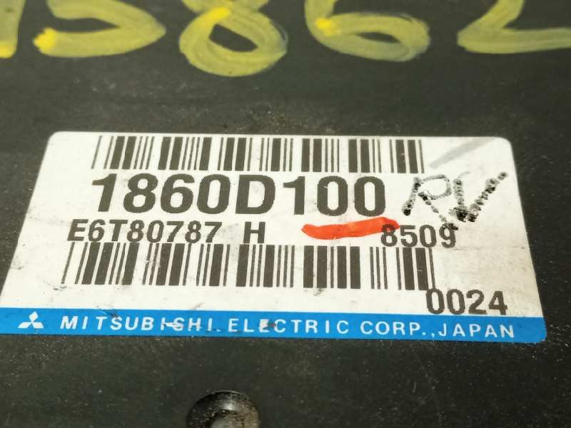 Recambio de centralita motor uce para mitsubishi outlander (gf0) phev kaiteki 4wd referencia OEM IAM 1860D100  