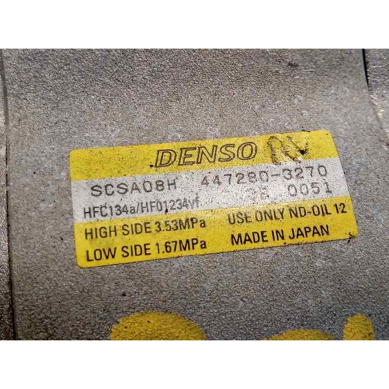 Recambio de compresor aire acondicionado para subaru brz sport referencia OEM IAM 2473008452  4472803270