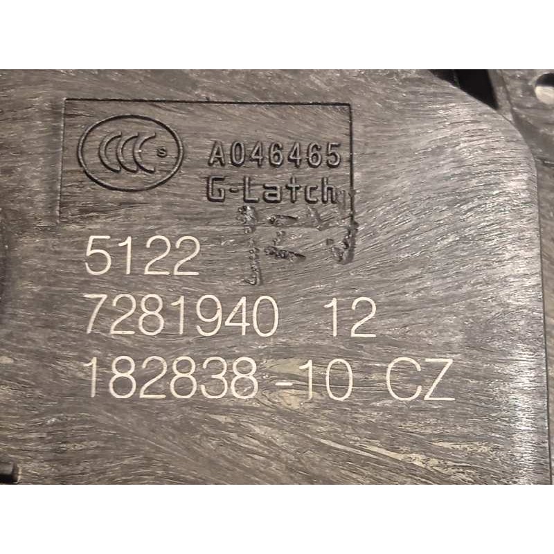 Recambio de cerradura puerta trasera derecha para mini mini 5-trg. (f55) cooper referencia OEM IAM 51227281940  