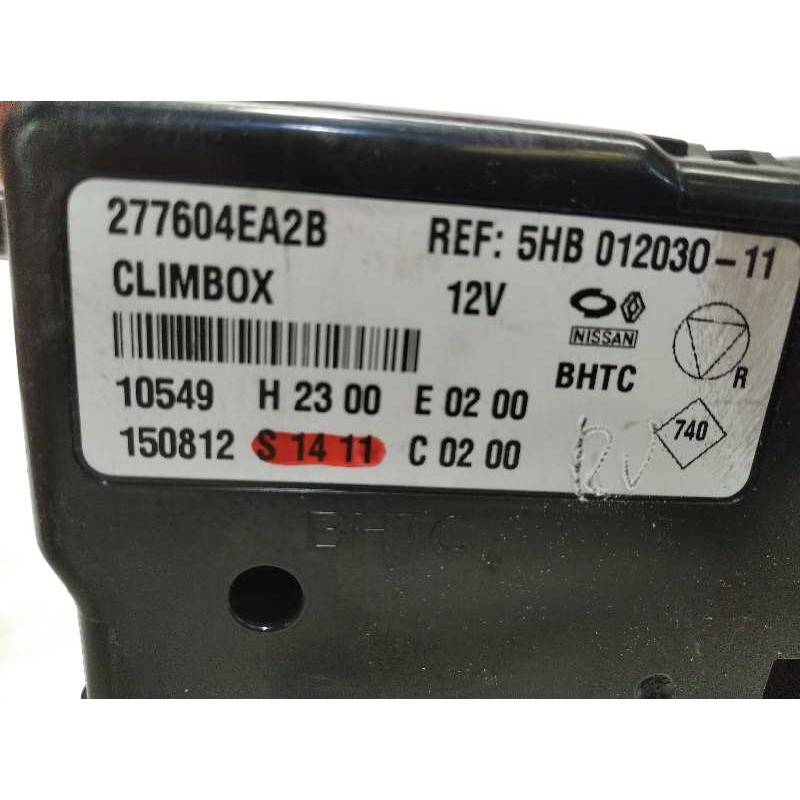 Recambio de modulo electronico para nissan qashqai (j11) 1.5 turbodiesel cat referencia OEM IAM 277604EA2B  5HB01203012