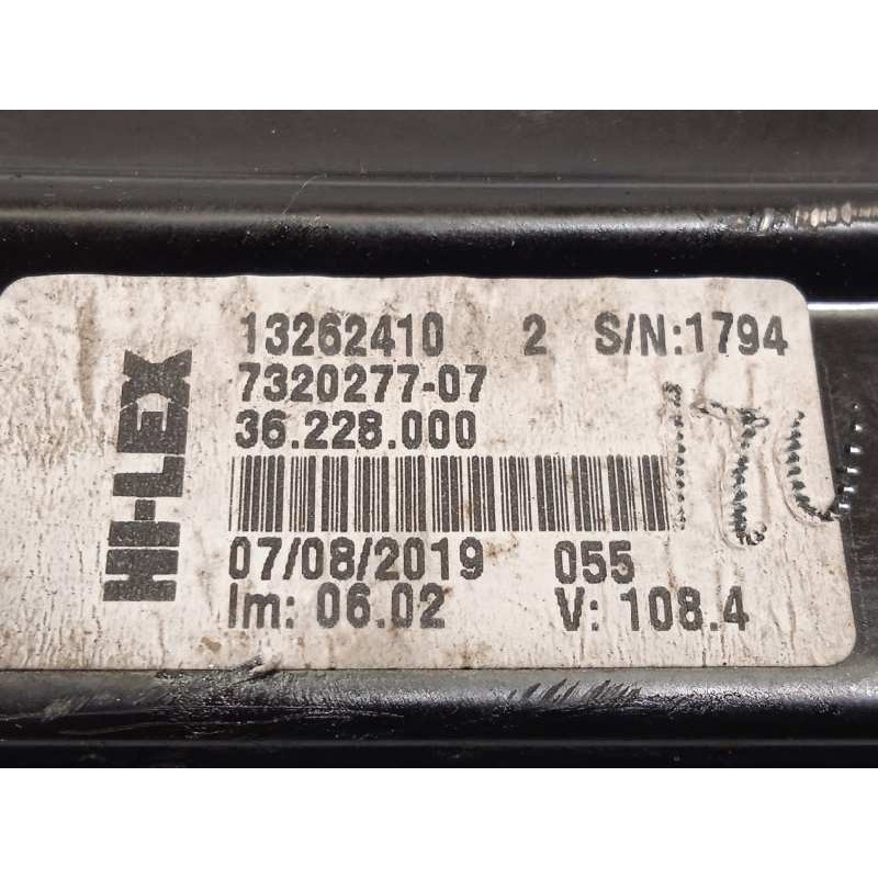 Recambio de elevalunas delantero izquierdo para mini mini 5-trg. (f55) cooper referencia OEM IAM 7320277  51337409357