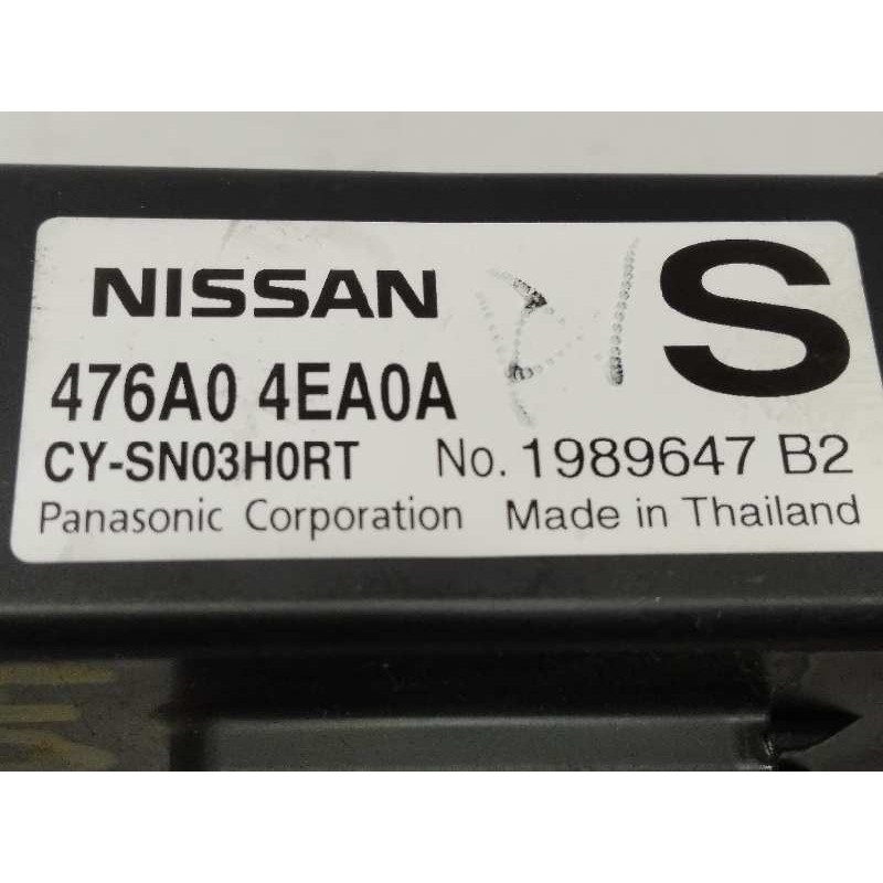 Recambio de modulo electronico para nissan qashqai (j11) 1.5 turbodiesel cat referencia OEM IAM 476A04EA0A  