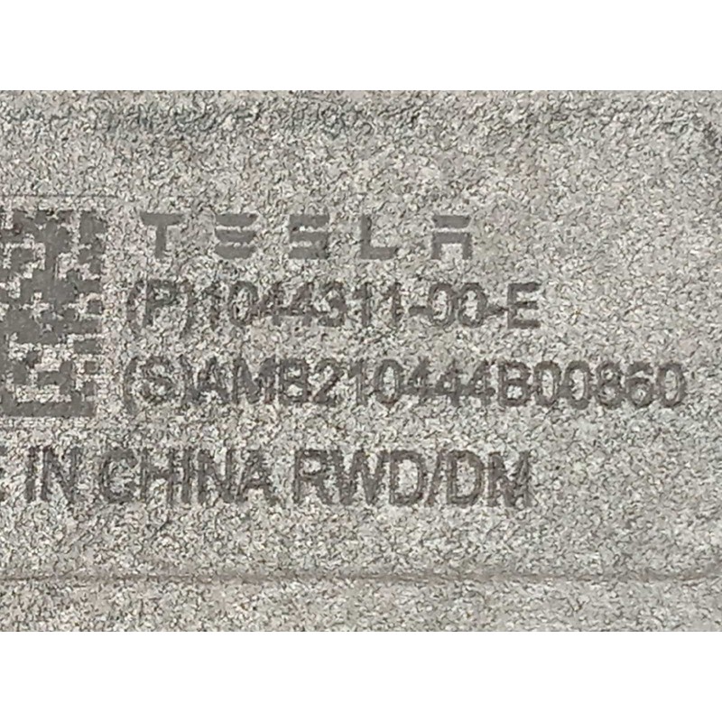 Recambio de mangueta delantera izquierda para tesla model 3 referencia OEM IAM 104431100E  104412300B