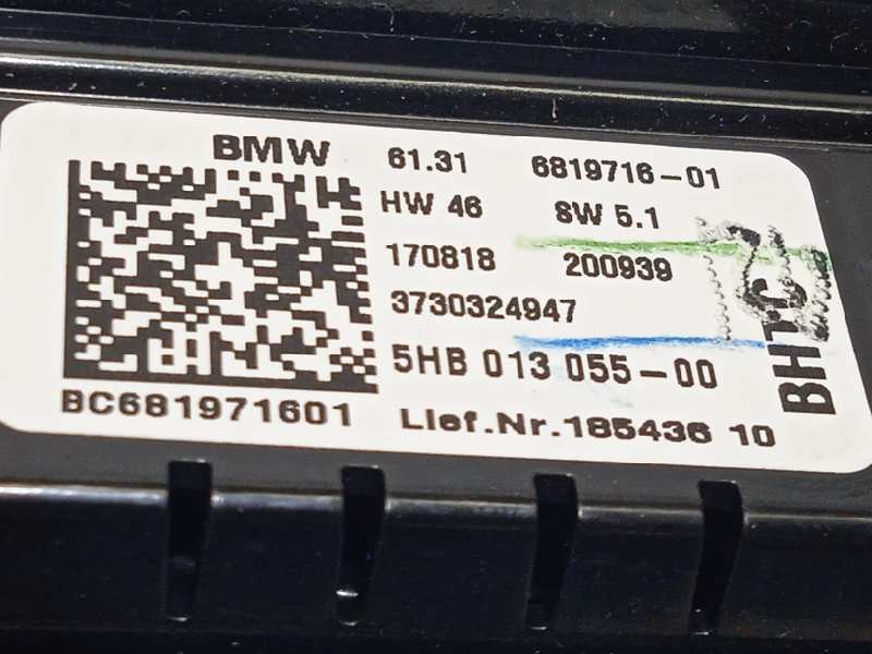 Recambio de mando climatizador para mini mini 5-trg. (f55) cooper referencia OEM IAM 61316819716 61319383890 6819716