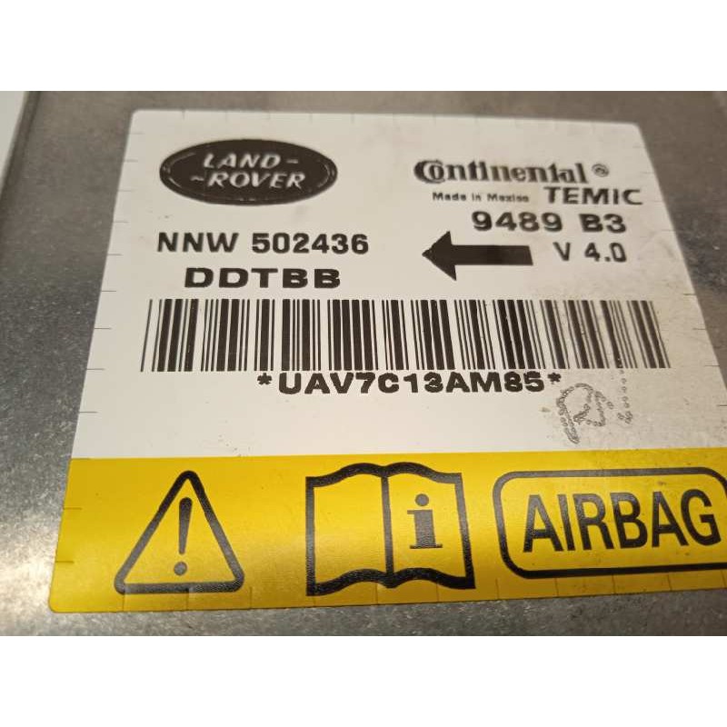 Recambio de centralita airbag para land rover range rover sport v6 td hse referencia OEM IAM NNW502436  