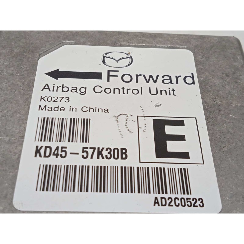 Recambio de centralita airbag para mazda cx-5 2.2 turbodiesel cat referencia OEM IAM KD4557K30B  AD2C0523
