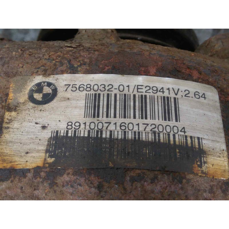 Recambio de diferencial trasero para bmw x1 (e84) sdrive 20d referencia OEM IAM 7568032  33107568032
