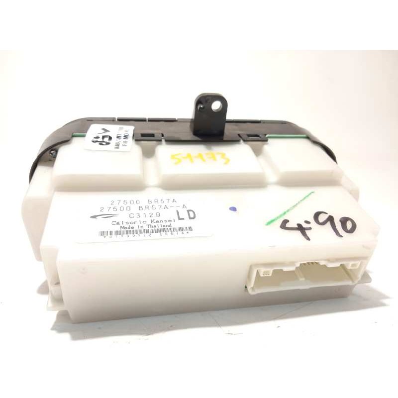 Recambio de mando climatizador para nissan qashqai (j10) tekna sport referencia OEM IAM 27500BR57A  