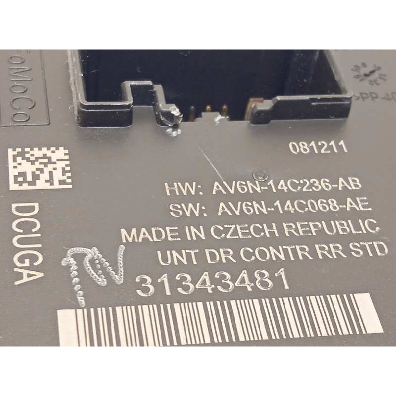 Recambio de modulo confort para volvo s60 lim. 2.0 diesel cat referencia OEM IAM 31343481  