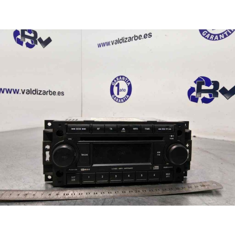 Recambio de sistema audio / radio cd para jeep compass limited referencia OEM IAM P05064362AA 05064362AA 5064362AA