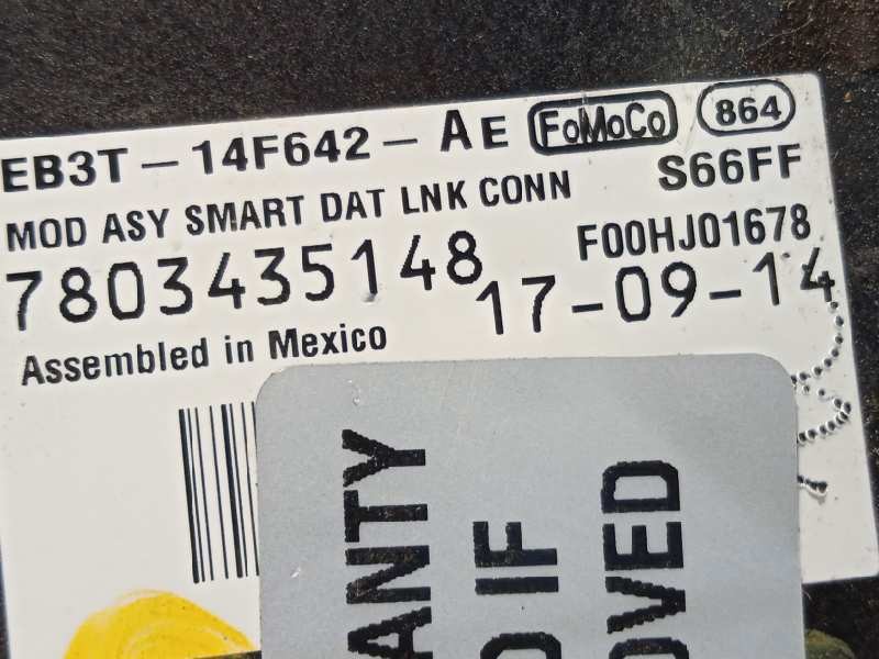 Recambio de modulo electronico para ford ranger (tke) doble cabina 4x4 xlt limited referencia OEM IAM EB3T14F642AE  